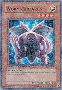 Worm Cartaros DT01-EN028 card from Duel Terminal 1