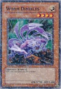 Worm Dimikles DT01-EN029 card from Duel Terminal 1