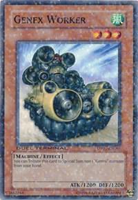 Genex Worker DT01-EN063 card from Duel Terminal 1