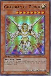 Guardian of Order LODT-ENSP1 card from Light of Destruction