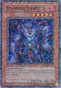 Flamvell Fiend DT01-EN072 card from Duel Terminal 1