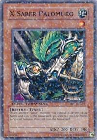 X-Saber Palomuro DT01-EN075 card from Duel Terminal 1