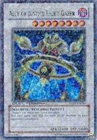 Ally of Justice Light Gazer DT01-EN090 card from Duel Terminal 1