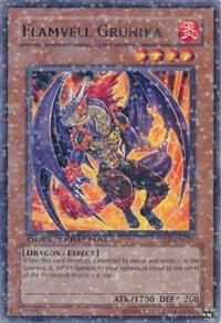 Flamvell Grunika DT02-EN021 card from Duel Terminal 2