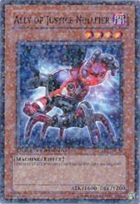 Ally of Justice Nullfier DT02-EN024 card from Duel Terminal 2