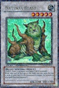 Naturia Beast DT02-EN032 card from Duel Terminal 2
