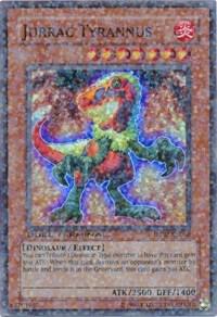 Jurrac Tyrannus DT02-EN068 card from Duel Terminal 2