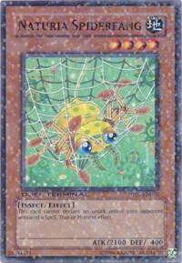 Naturia Spiderfang DT02-EN070 card from Duel Terminal 2