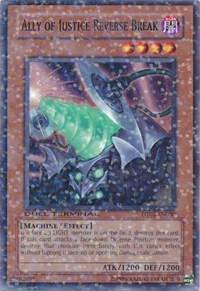 Ally of Justice Reverse Break DT02-EN080 card from Duel Terminal 2
