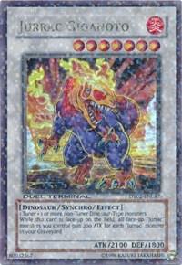 Jurrac Giganoto DT02-EN087 card from Duel Terminal 2