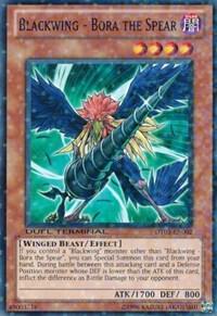 Blackwing - Bora the Spear DT03-EN002 card from Duel Terminal 3