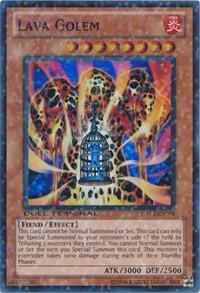 Lava Golem DT03-EN006 card from Duel Terminal 3