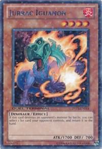 Jurrac Iguanon DT03-EN014 card from Duel Terminal 3