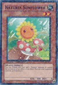 Naturia Sunflower DT03-EN018 card from Duel Terminal 3