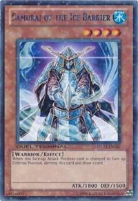 Samurai of the Ice Barrier DT03-EN026 card from Duel Terminal 3