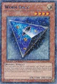 Worm Solid DT03-EN029 card from Duel Terminal 3