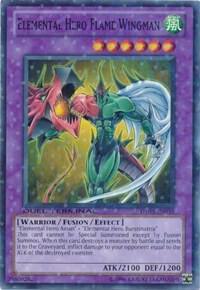 Elemental HERO Flame Wingman DT03-EN035 card from Duel Terminal 3