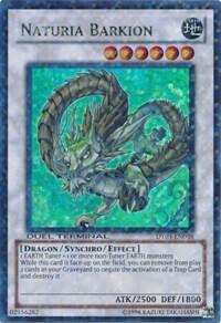 Naturia Barkion DT03-EN038 card from Duel Terminal 3
