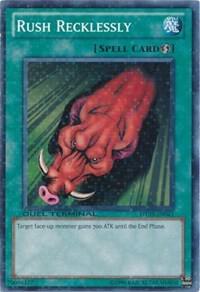 Rush Recklessly DT03-EN041 card from Duel Terminal 3