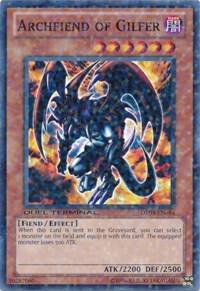 Archfiend of Gilfer DT03-EN054 card from Duel Terminal 3