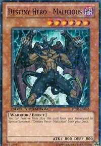 Destiny HERO - Malicious DT03-EN055 card from Duel Terminal 3