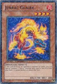 Jurrac Guaiba DT03-EN068 card from Duel Terminal 3