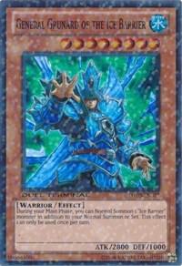 General Grunard of the Ice Barrier DT03-EN077 card from Duel Terminal 3