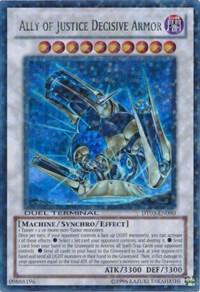 Ally of Justice Decisive Armor DT03-EN090 card from Duel Terminal 3