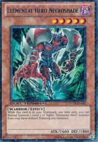 Elemental Hero Necroshade DT04-EN007 card from Duel Terminal 4