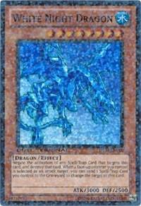 White Night Dragon DT04-EN010 card from Duel Terminal 4