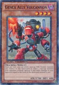 Genex Ally Volcannon DT04-EN014 card from Duel Terminal 4