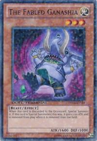 The Fabled Ganashia DT04-EN019 card from Duel Terminal 4