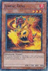Jurrac Dino DT04-EN025 card from Duel Terminal 4