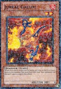 Jurrac Gallim DT04-EN026 card from Duel Terminal 4