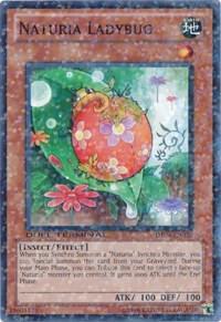 Naturia Ladybug DT04-EN030 card from Duel Terminal 4