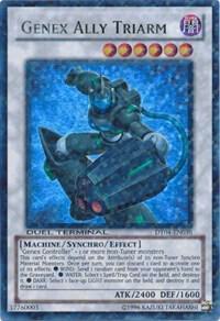 Genex Ally Triarm DT04-EN038 card from Duel Terminal 4