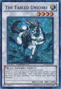 The Fabled Unicore DT04-EN039 card from Duel Terminal 4