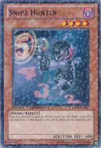 Snipe Hunter DT04-EN051 card from Duel Terminal 4