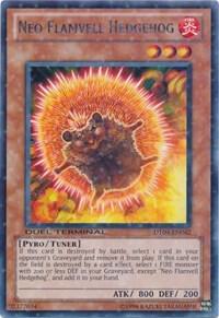 Neo Flamvell Hedgehog DT04-EN062 card from Duel Terminal 4