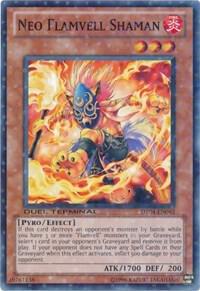 Neo Flamvell Shaman DT04-EN063 card from Duel Terminal 4