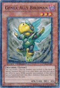 Genex Ally Birdman DT04-EN067 card from Duel Terminal 4