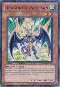 Dragunity Partisan DT04-EN075 card from Duel Terminal 4