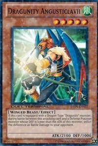Dragunity Angusticlavii DT04-EN077 card from Duel Terminal 4