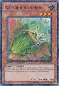 Naturia Stinkbug DT04-EN078 card from Duel Terminal 4