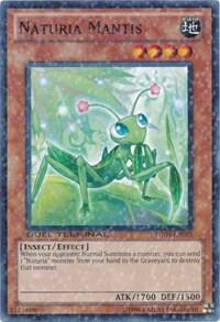 Naturia Mantis DT04-EN079 card from Duel Terminal 4