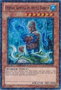 General Gantala of the Ice Barrier DT04-EN084 card from Duel Terminal 4