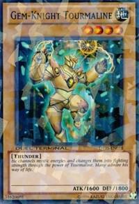 Gem-Knight Tourmaline DT05-EN018 card from Duel Terminal 5