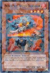 Prominence, Molten Swordsman DT05-EN025 card from Duel Terminal 5