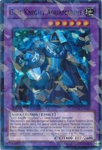 Gem-Knight Aquamarine DT05-EN035 card from Duel Terminal 5