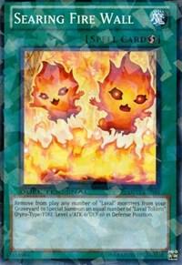 Searing Fire Wall DT05-EN044 card from Duel Terminal 5